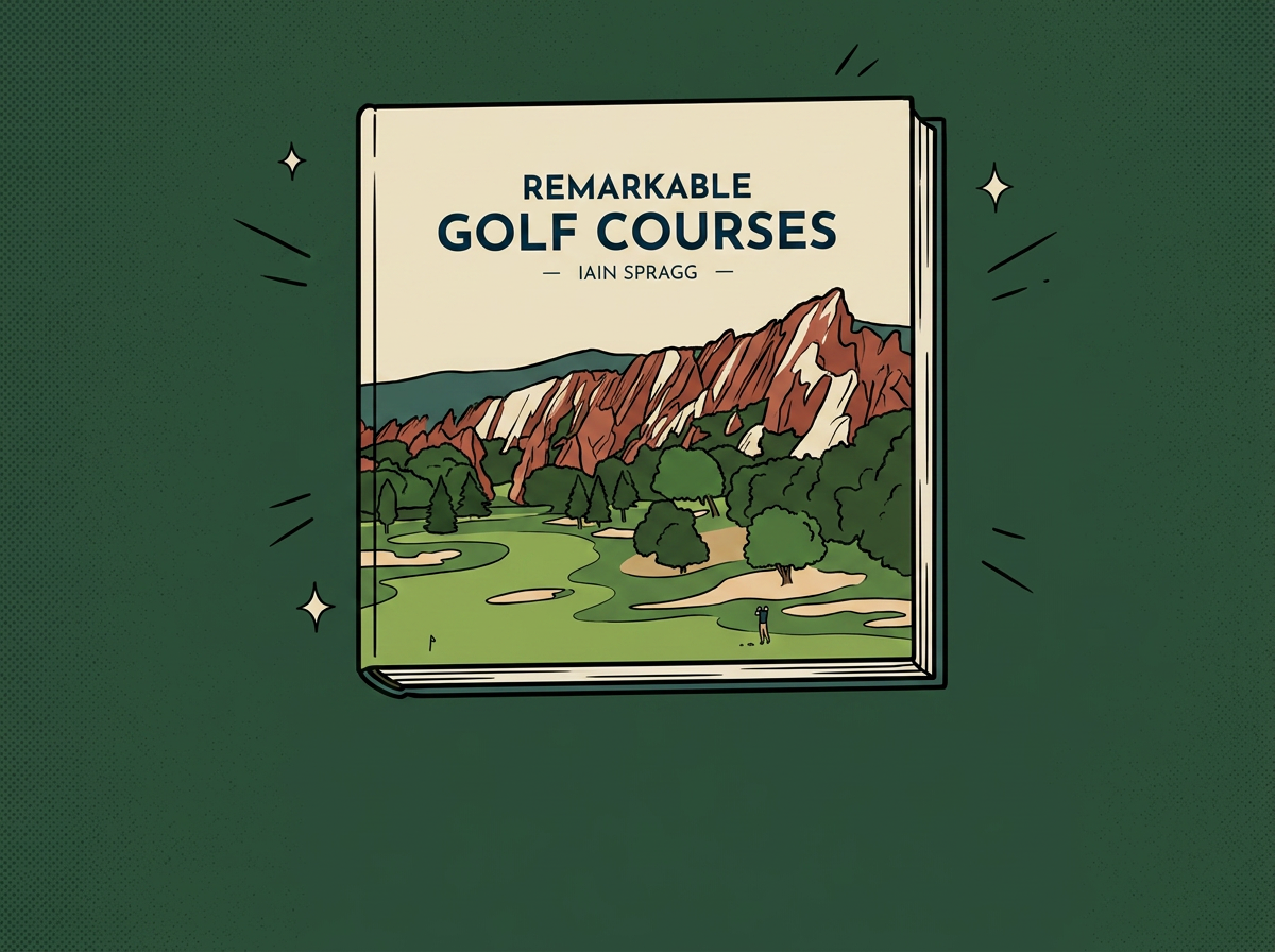 Cartoon remarkable-golf-courses-hardcover