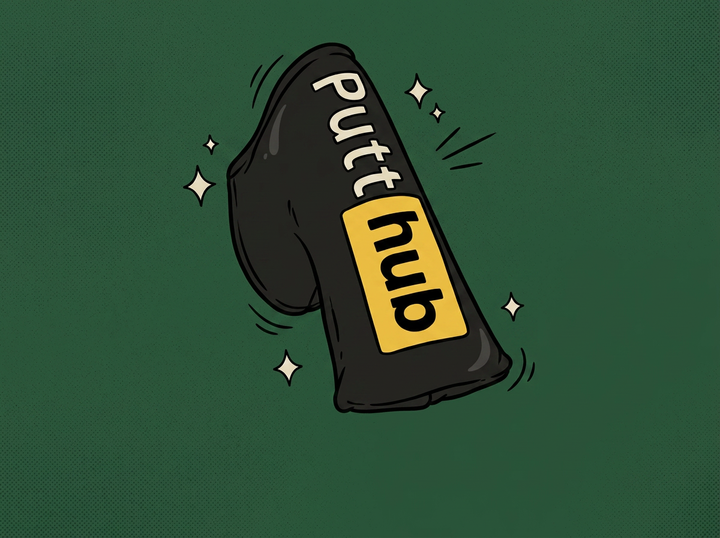 Cartoon shanker-golf-putter-cover-putthub-funny-blade-putter-cover-t
