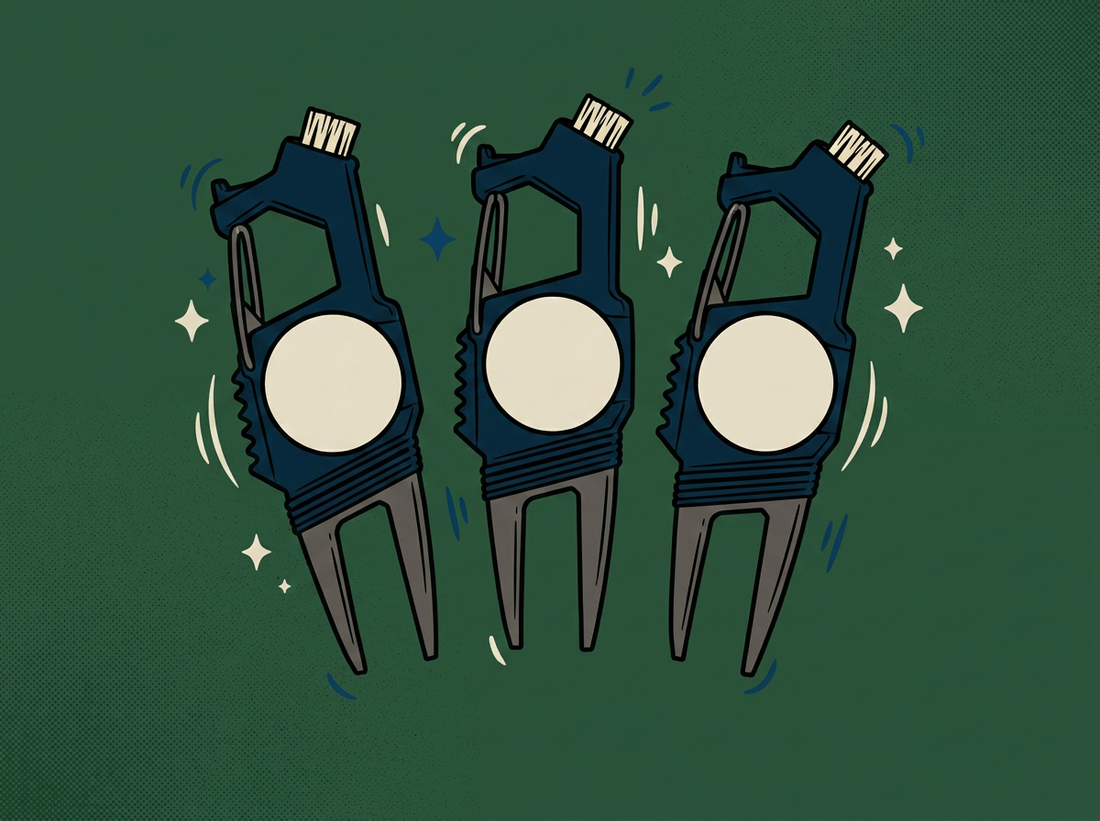 Cartoon poen-3-pcs-7-in-1-golf-divot-repair-tool-and-ball-marker-gol