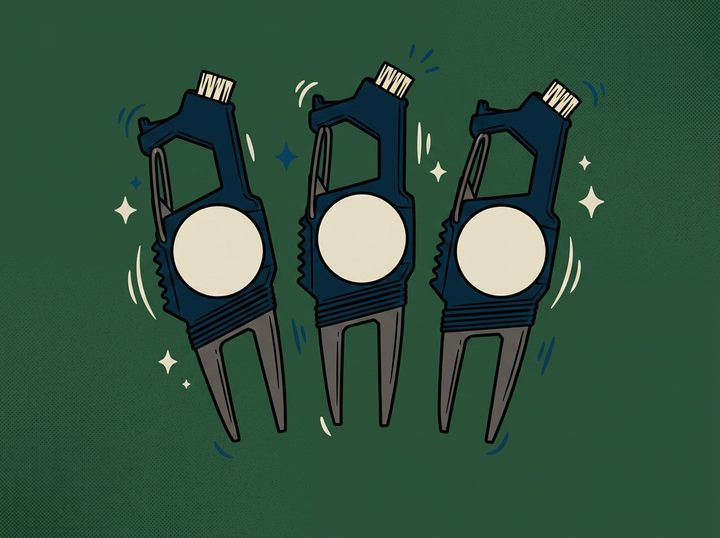 Cartoon poen-3-pcs-7-in-1-golf-divot-repair-tool-and-ball-marker-gol