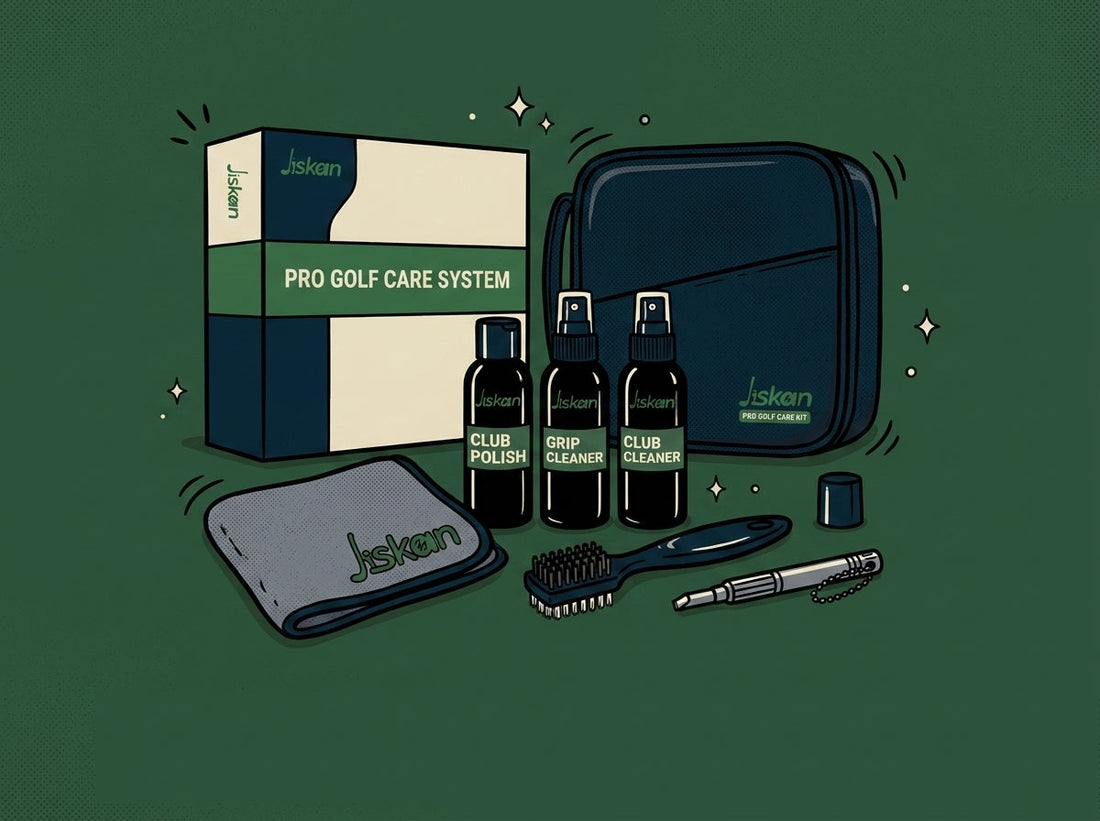 Cartoon jiskan-pro-golf-cleaning-kit-with-golf-club-cleaner-brush-gr