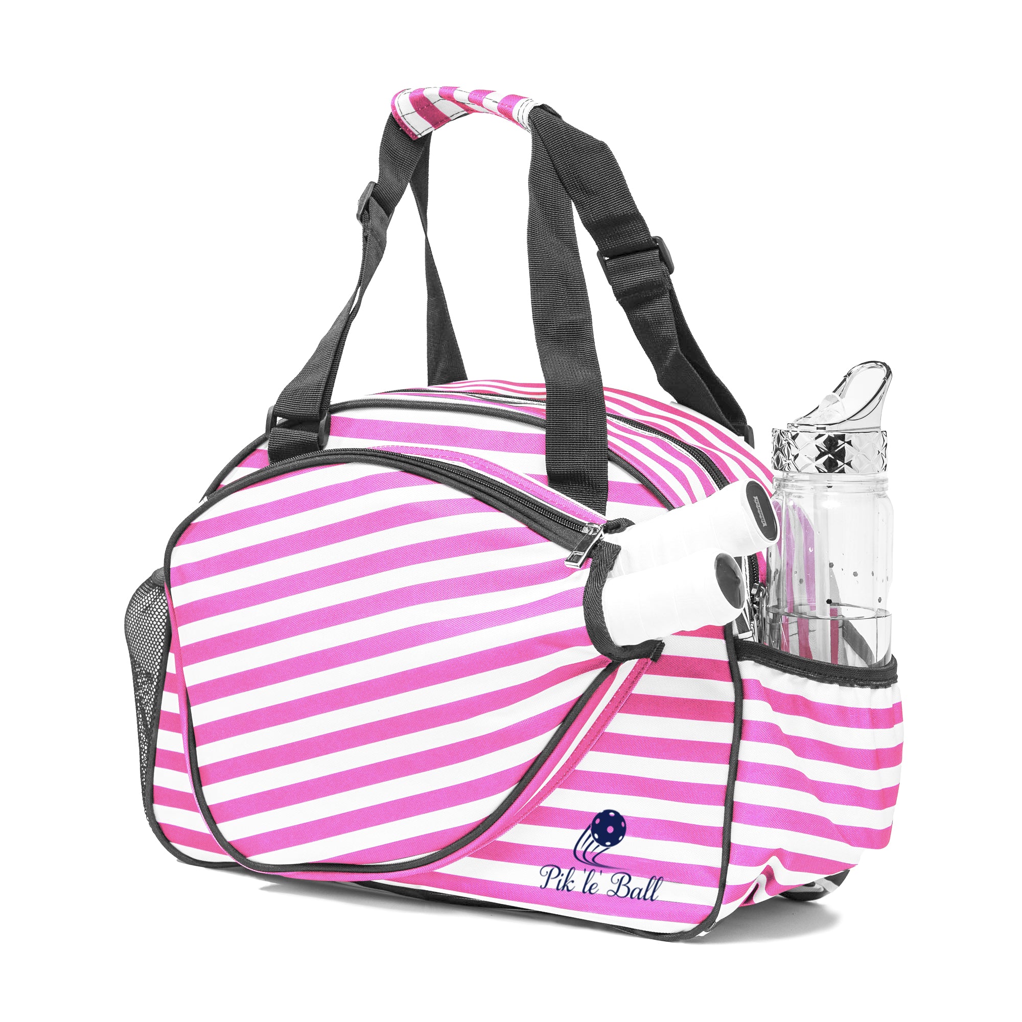 Stripe Pink Pickleball Bag