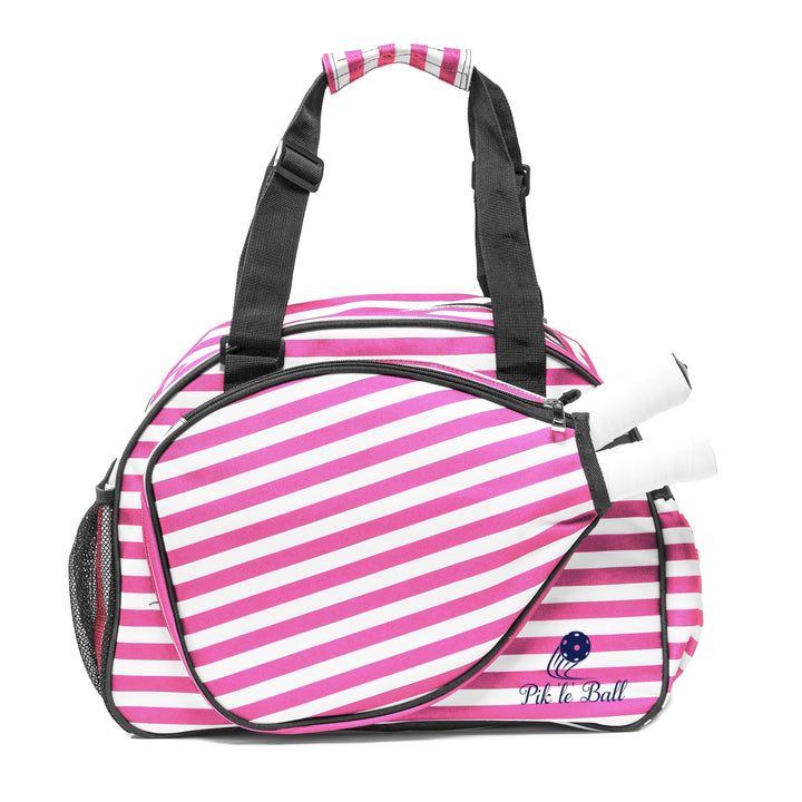 Stripe Pink Pickleball Bag