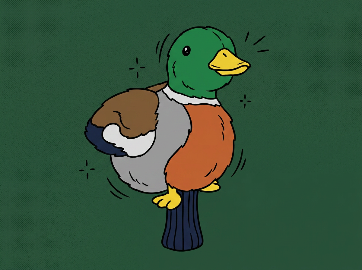 Cartoon funny-headcover