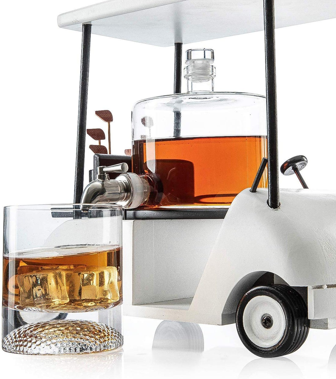 Golf Whiskey Decanter Set