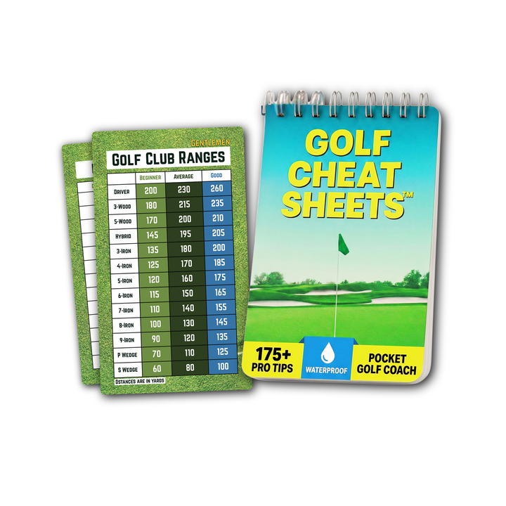Golf Cheat Sheets — Yardage Edition