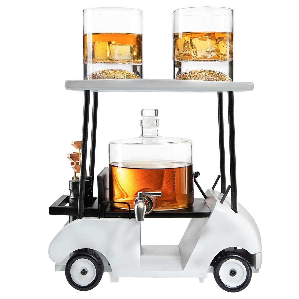 Golf Whiskey Decanter Set